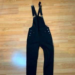 Black Jean Overalls